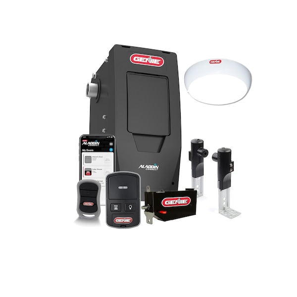 The Genie Co Genie Residential Smart Wall Mount Garage Door Opener with Integrated Aladdin Connect 6172H-O - main